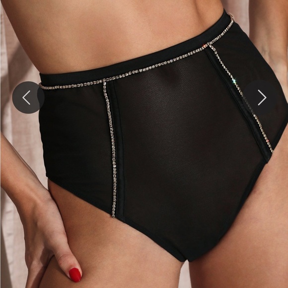 Fleur du Mal Brilliant High Waist Cheeky - Picture 2 of 6